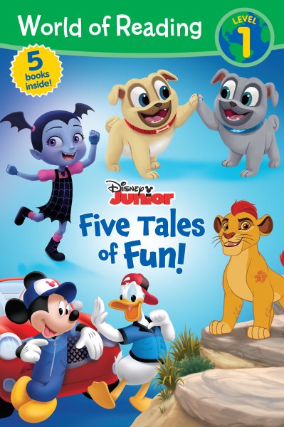 World of Reading: Disney Junior Five Tales of Fun! (Level 1 Reader Bindup) cover
