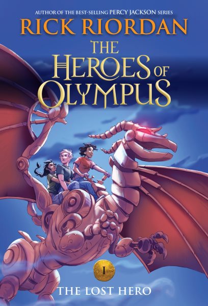 The Heroes of Olympus, Book One The Lost Hero (new cover) (The Heroes of Olympus, 1) cover