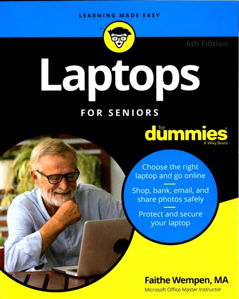 Laptops For Seniors For Dummies cover