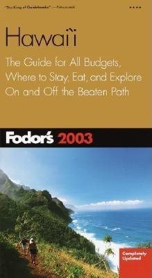 Fodor's Hawaii 2003 cover