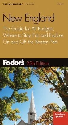 Fodor's New England (25th Edition) cover