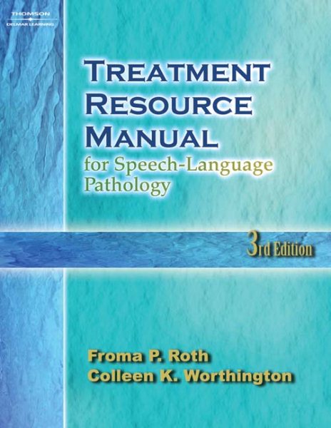 Treatment Resource Manual for Speech-Language Pathology cover