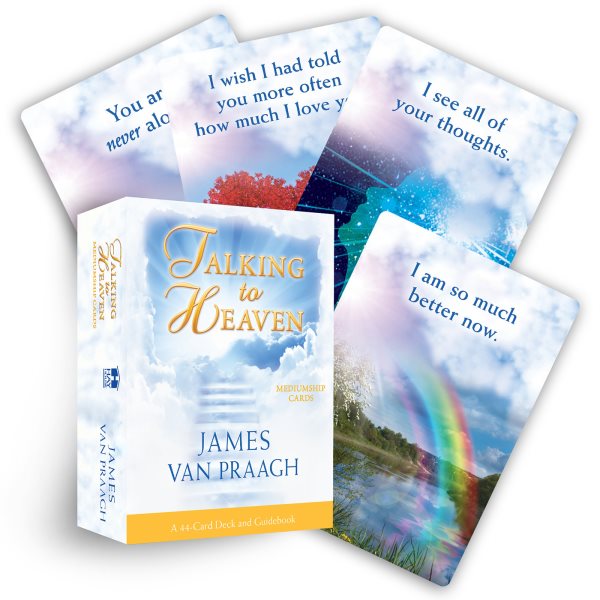 Talking to Heaven Mediumship Cards: A 44-Card Deck and Guidebook cover