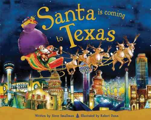 Santa Is Coming to Texas cover