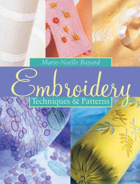 Embroidery: Techniques & Patterns cover