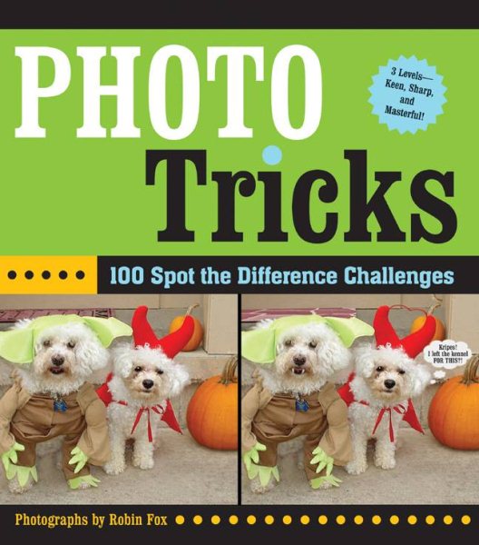 Photo Tricks: 100 Spot-the-Difference Challenges cover