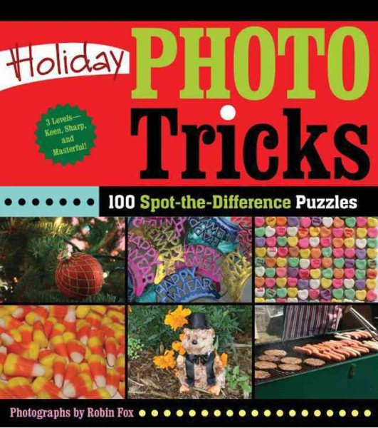 Holiday Photo Tricks: 100 Spot-the-Difference Puzzles cover