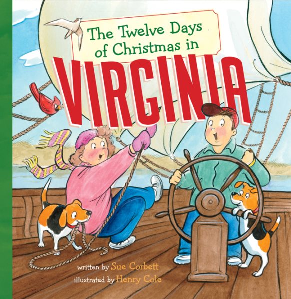 The Twelve Days of Christmas in Virginia (The Twelve Days of Christmas in America) cover