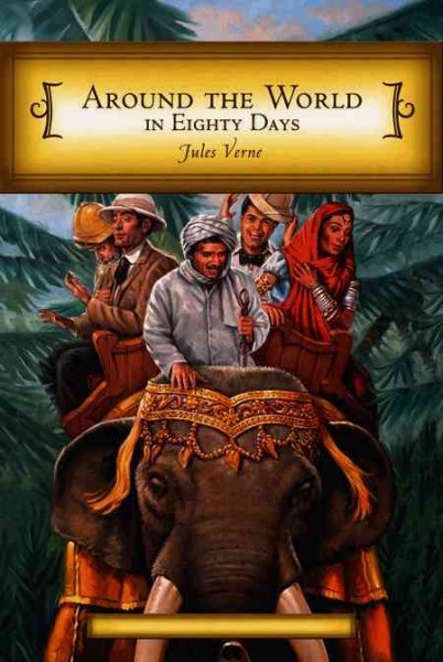 Around the World in Eighty Days (Unabridged Classics) cover