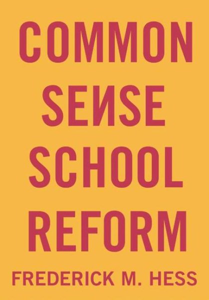 Common Sense School Reform cover
