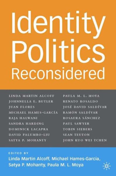 Identity Politics Reconsidered (Future of Minority Studies) cover