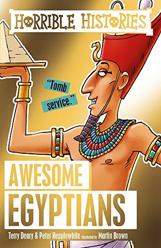 Horrible Histories Awesome Egyptians cover