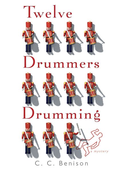 Twelve Drummers Drumming: A Mystery (Thorndike Press Large Print Mystery) cover