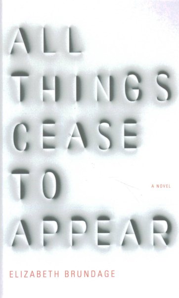 All Things Cease To Appear (Thorndike Thrillers) cover