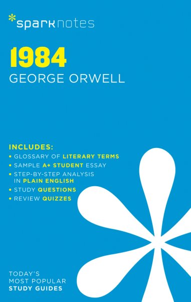 1984 SparkNotes Literature Guide (SparkNotes Literature Guide Series) cover