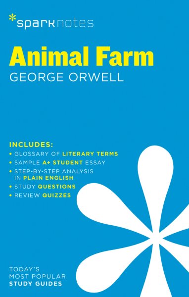 Animal Farm SparkNotes Literature Guide (Volume 16) (SparkNotes Literature Guide Series) cover
