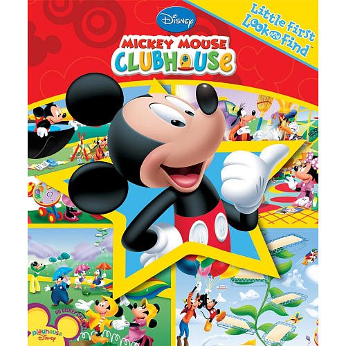 Mickey Mouse Clubhouse - My Little First Look and Find Activity Book - PI Kids cover