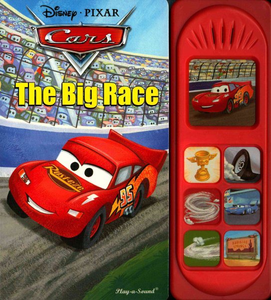 Cars The Big Race (Little Sound Book) cover