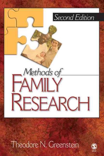 Methods of Family Research cover