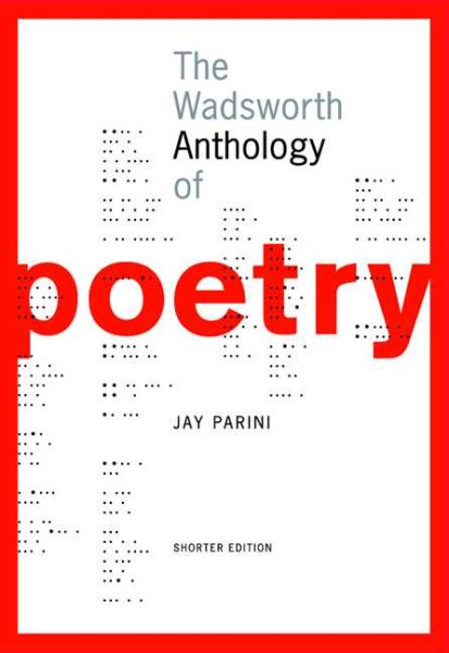 The Wadsworth Anthology of Poetry, Shorter Edition (with Poetry 21 CD-ROM)