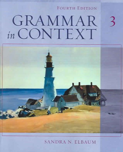 Grammar in Context 3, Fourth Edition (Student Book) cover