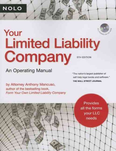 Your Limited Liability Company: An Operating Manual (book with CD-Rom) cover