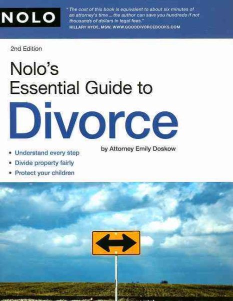 Nolo's Essential Guide to Divorce cover