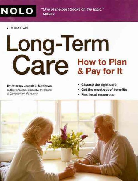 Long-Term Care: How to Plan & Pay for It cover