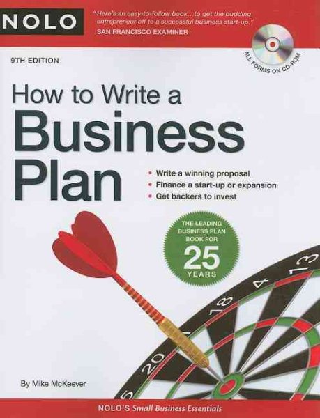 How To Write A Business Plan cover
