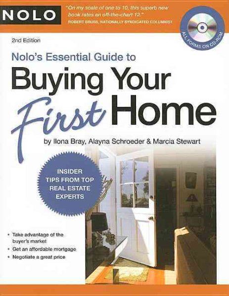 Nolo's Essential Guide to Buying Your First Home (book with CD-Rom & Audio) cover