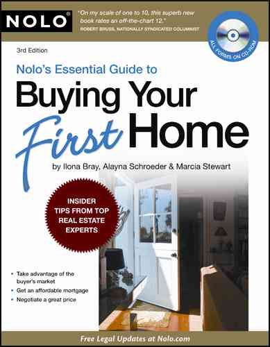 Nolo's Essential Guide to Buying Your First Home cover