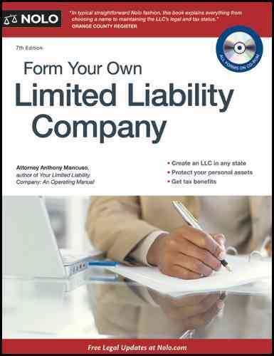 Form Your Own Limited Liability Company cover