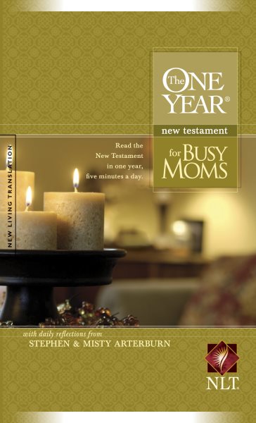 The One Year New Testament for Busy Moms NLT cover