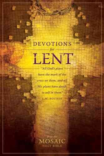 Devotions for Lent (Holy Bible: Mosaic) cover
