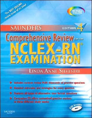 Saunders Comprehensive Review for the NCLEX-RN® Examination (Saunders Comprehensive Review for Nclex-Rn) cover