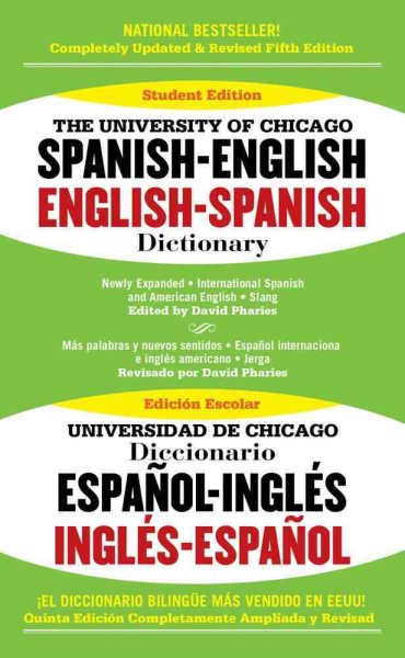 The University of Chicago Spanish-english, English-spanish Dictionary cover