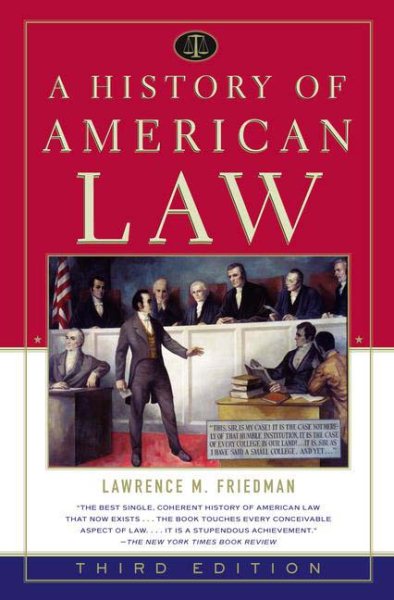 A History of American Law cover