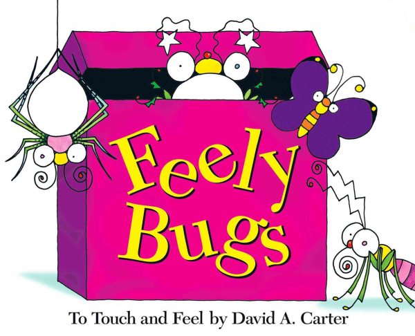 Feely Bugs (Mini Edition): To Touch and Feel (David Carter's Bugs) cover