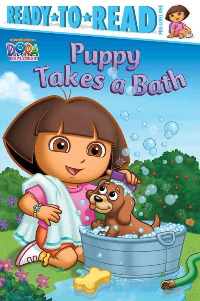 Puppy Takes a Bath (Dora the Explorer Ready-to-Read pre level 1) cover