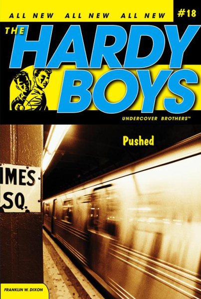 Pushed (Hardy Boys: Undercover Brothers, No. 18) cover