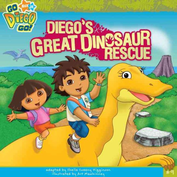 Diego's Great Dinosaur Rescue (Go Diego Go (8x8)) cover