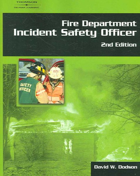 Fire Department Incident Safety Officer cover
