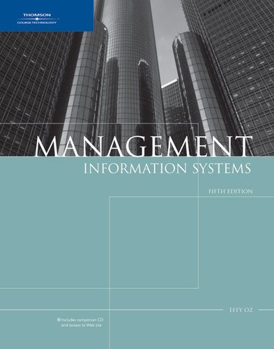 Management Information Systems (Available Titles Skills Assessment Manager (SAM) - Office 2010)
