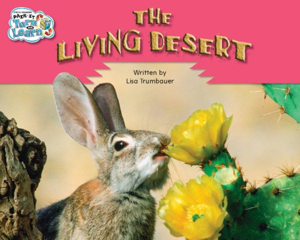 Steck-Vaughn Pair-It Turn and Learn Emergent 2: Individual Student Edition The Living Desert/The Perfect Place cover