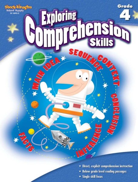 Exploring Comprehension Skills: Reproducible Grade 4 cover