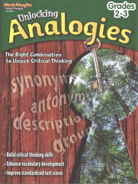 Unlocking Analogies: Reproducible Grades 2-3 cover