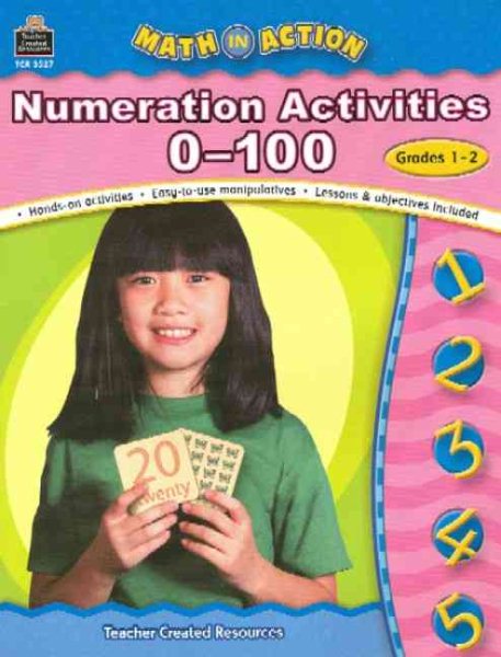 Math in Action: Numeration Activities 0-100, Grades 1-2 (Math in Action series) cover