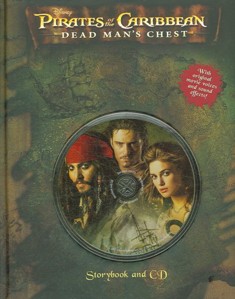 Pirates of the Caribbean: Dead Man's Chest Storybook and CD cover