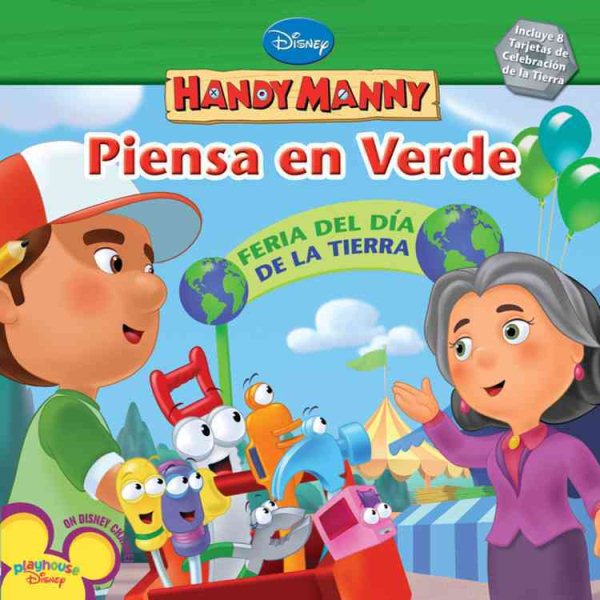Piensa en Verde (Disney Handy Manny) cover