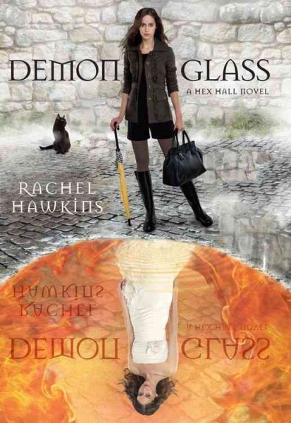 Demonglass (A Hex Hall Novel) cover